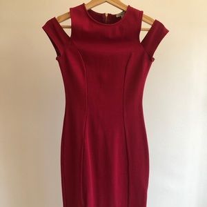 Burgundy Dress